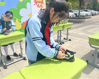 以“劳”树品德   以“动”促成长——南通市小海小学小巧手劳动技能大赛